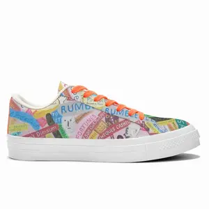 Men Seaside Road Low Top Canvas Shoes