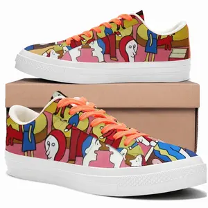 Men Drama Low Top Canvas Shoes