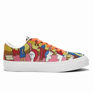 Men Drama Low Top Canvas Shoes