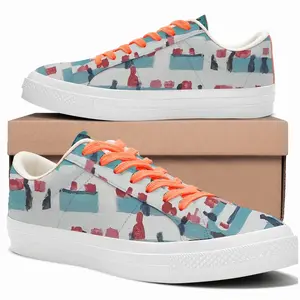 Men Checkout Low Top Canvas Shoes