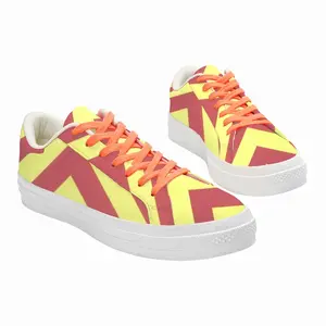 Men Danger Low Top Canvas Shoes