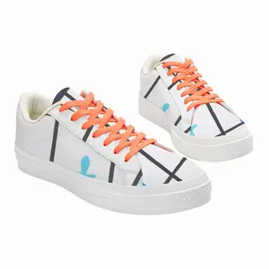 Men Starry Night Low Top Canvas Shoes