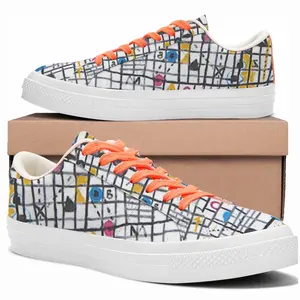 Men Netscape Low Top Canvas Shoes