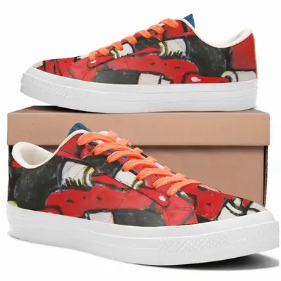 Men War Low Top Canvas Shoes