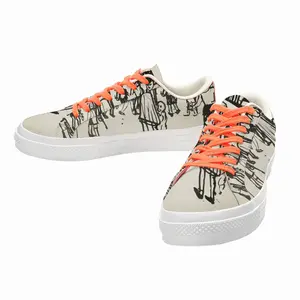 Men Street Kids Low Top Canvas Shoes