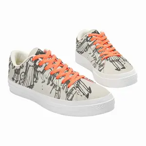 Men Street Kids Low Top Canvas Shoes