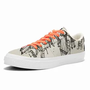 Men Street Kids Low Top Canvas Shoes