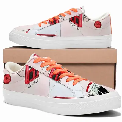 Men Dream House Low Top Canvas Shoes