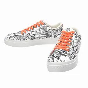 Men Battleground Low Top Canvas Shoes