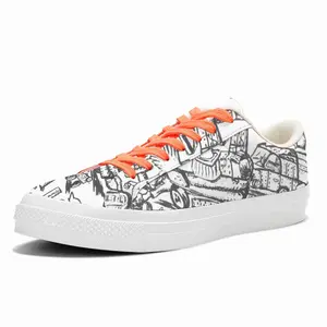 Men Battleground Low Top Canvas Shoes