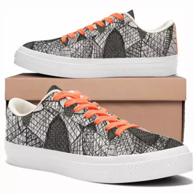 Men Party Time Low Top Canvas Shoes