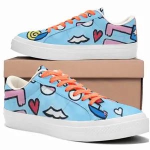 Men Seaside Low Top Canvas Shoes