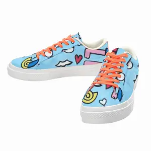 Men Seaside Low Top Canvas Shoes