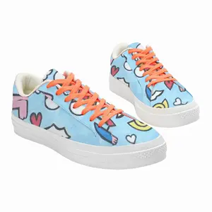 Men Seaside Low Top Canvas Shoes