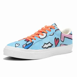 Men Seaside Low Top Canvas Shoes