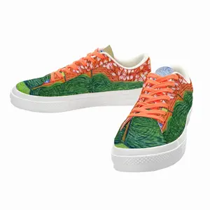 Men Verdant Curtain Low Top Canvas Shoes