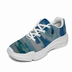 Men Ocean Clouds Chunky Sneakers