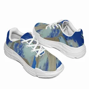 Men Through The Wave Glass Chunky Sneakers