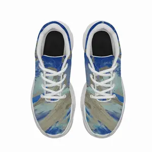 Men Through The Wave Glass Chunky Sneakers