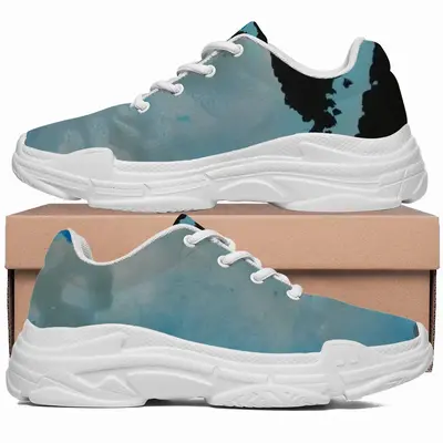 Men Black Silverturquoise Animal Spirit Chunky Sneakers