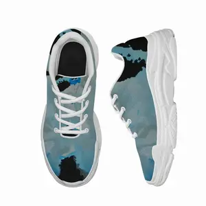 Men Black Silverturquoise Animal Spirit Chunky Sneakers