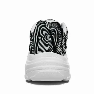 Men Liquid Skull Chunky Sneakers