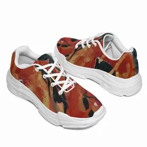 Men Metallic Horse Chunky Sneakers