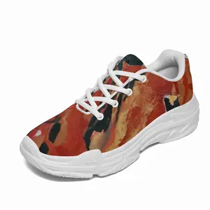 Men Metallic Horse Chunky Sneakers