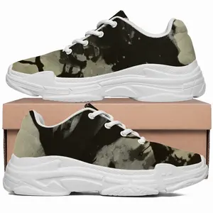 Men Silver Series Darkness Chunky Sneakers