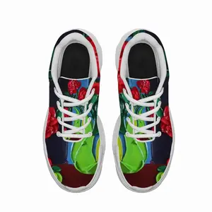 Men Roses And Cherries Chunky Sneakers