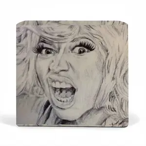 Nicki Minaj Portrait Waterproof Sofa Cover