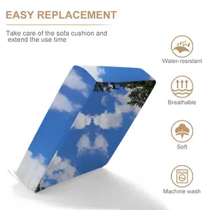 Head In The Clouds Waterproof Sofa Cover