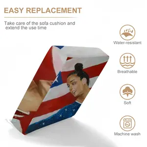 Aly Raisman Waterproof Sofa Cover