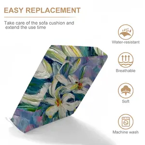 Lilies Waterproof Sofa Cover