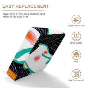 Relax Smal Gallery Of Hallucinated Portraits Waterproof Sofa Cover