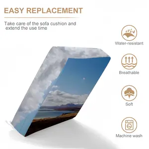 Snowy Mountains Of Tongue Waterproof Sofa Cover