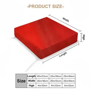 Red Horizon Waterproof Sofa Cover