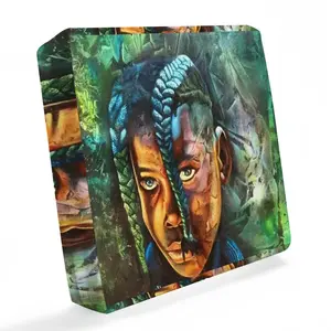 African Youngster Waterproof Sofa Cover