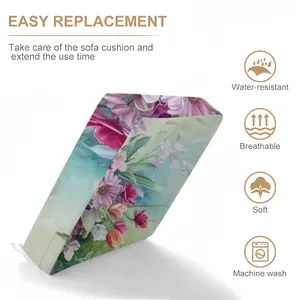 Magic Of The Spring Waterproof Sofa Cover