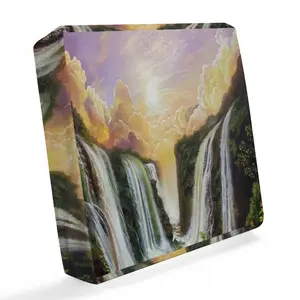 Among The Waterfalls Waterproof Sofa Cover