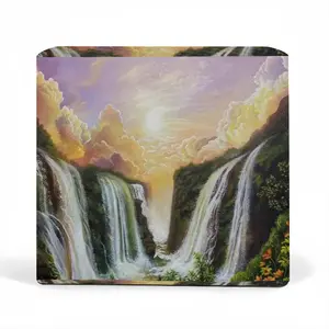 Among The Waterfalls Waterproof Sofa Cover