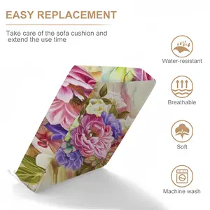 Floral Rhapsody Waterproof Sofa Cover