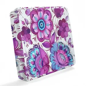 Purple Bouquet Waterproof Sofa Cover