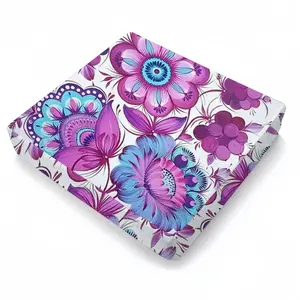 Purple Bouquet Waterproof Sofa Cover