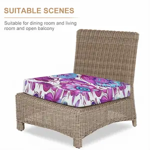 Purple Bouquet Waterproof Sofa Cover