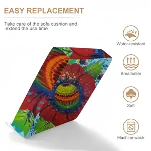 Flower Planet Waterproof Sofa Cover