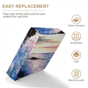 Jamaica Sunset Waterproof Sofa Cover