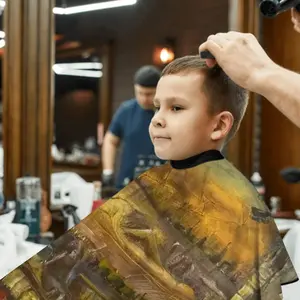 Prohibited Kids Barber Apron