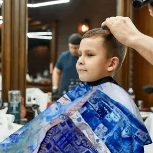 True Blue Kids Barber Apron