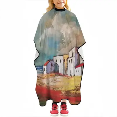 Dramatic Clouds Kids Barber Apron